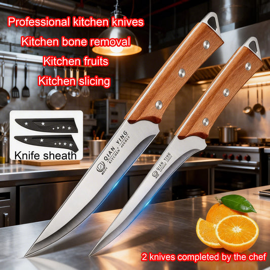 Professional forging bone removal and slicing knife set, kitchen knife
