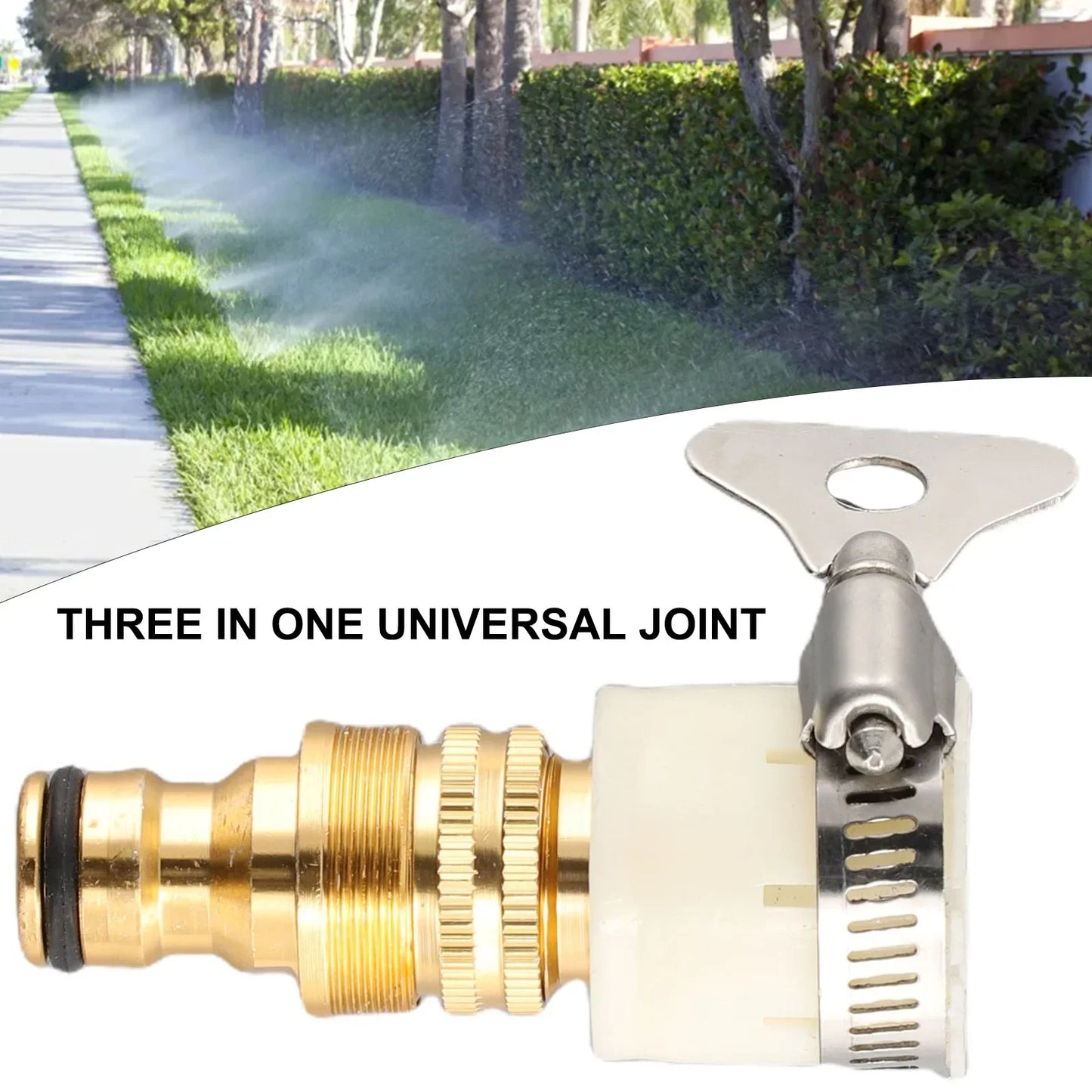 15-23mm Universal Hose Tap Adapters Faucet Tap Connector Garden Water