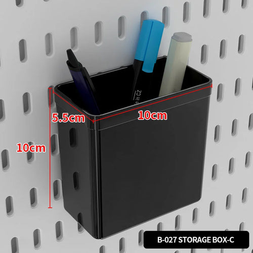 No-Drill Gaming Room Pegboard, Wall Organizer for Controller,
