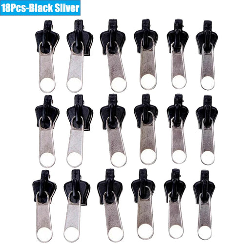 6/36pcs Fix Zip Puller Universal Instant Zippers Fix Zipper Repair Kit