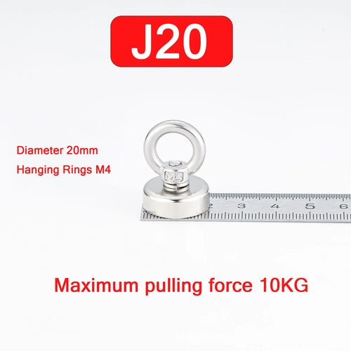 Super Strong Neodymium Fishing Magnet Hook N52 Heavy Duty Rare Earth