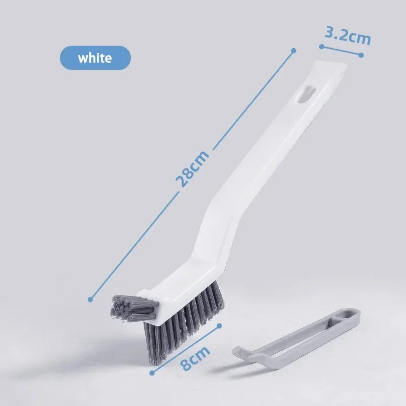 Effective Cleaning Brush for Corners and Gaps - 2-in-1 Multipurpose