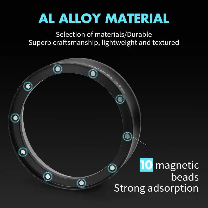 AliKisscafe Coffee Dosing Ring Funnel Magnetic 51MM 54MM 58MM For