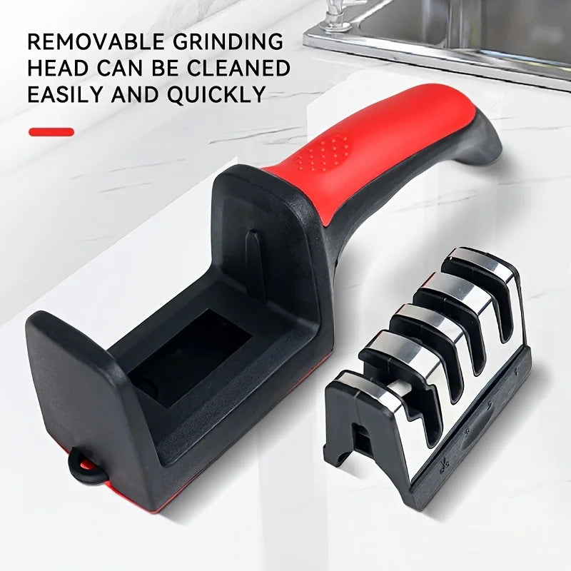 1pc professional blade sharpener, tungsten diamond ceramic sharpening
