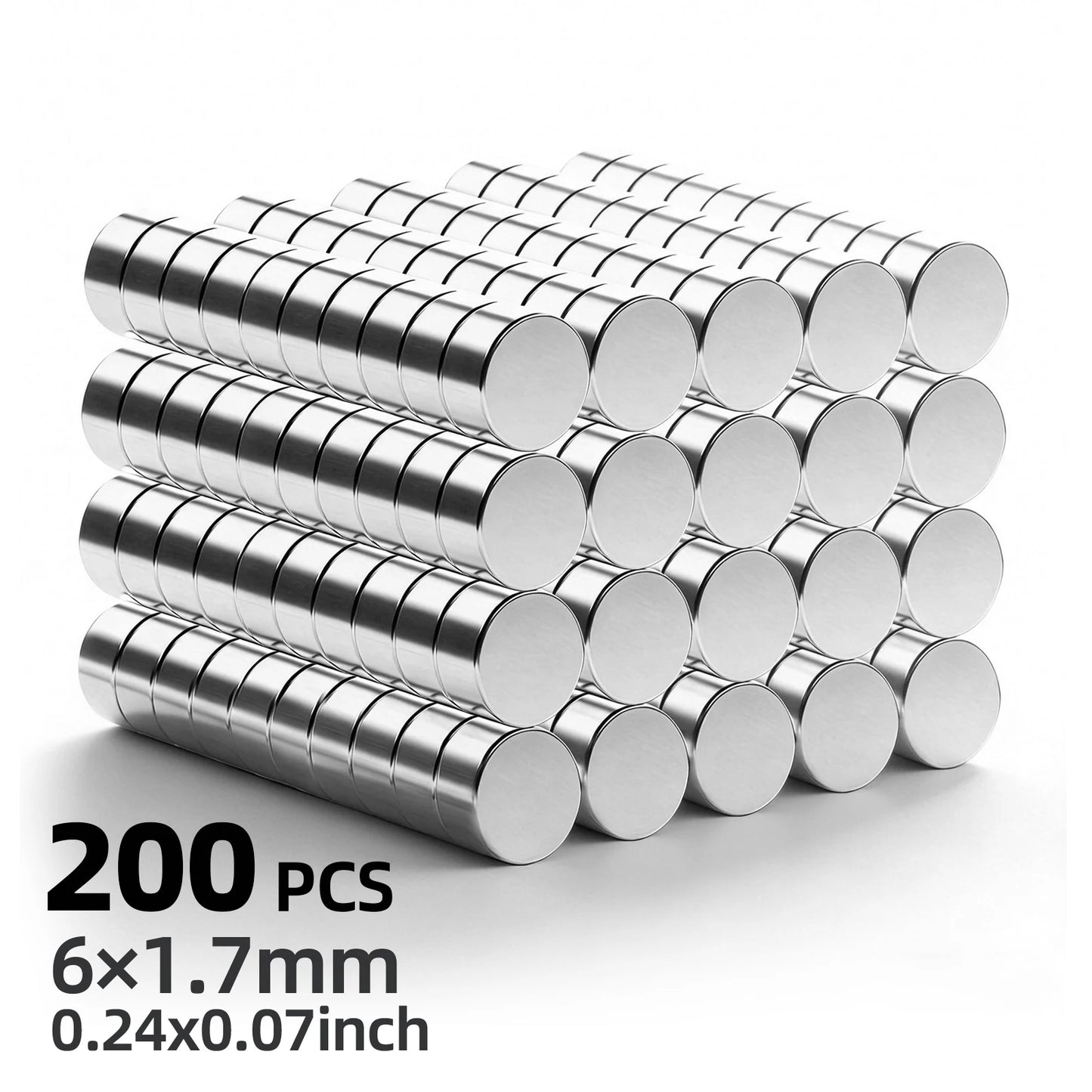 6x2mm Super Strong Magnet Permanent Magnetic imanes Round Powerful