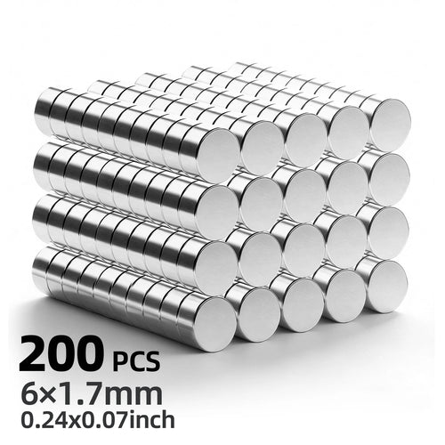 6x2mm Super Strong Magnet Permanent Magnetic imanes Round Powerful