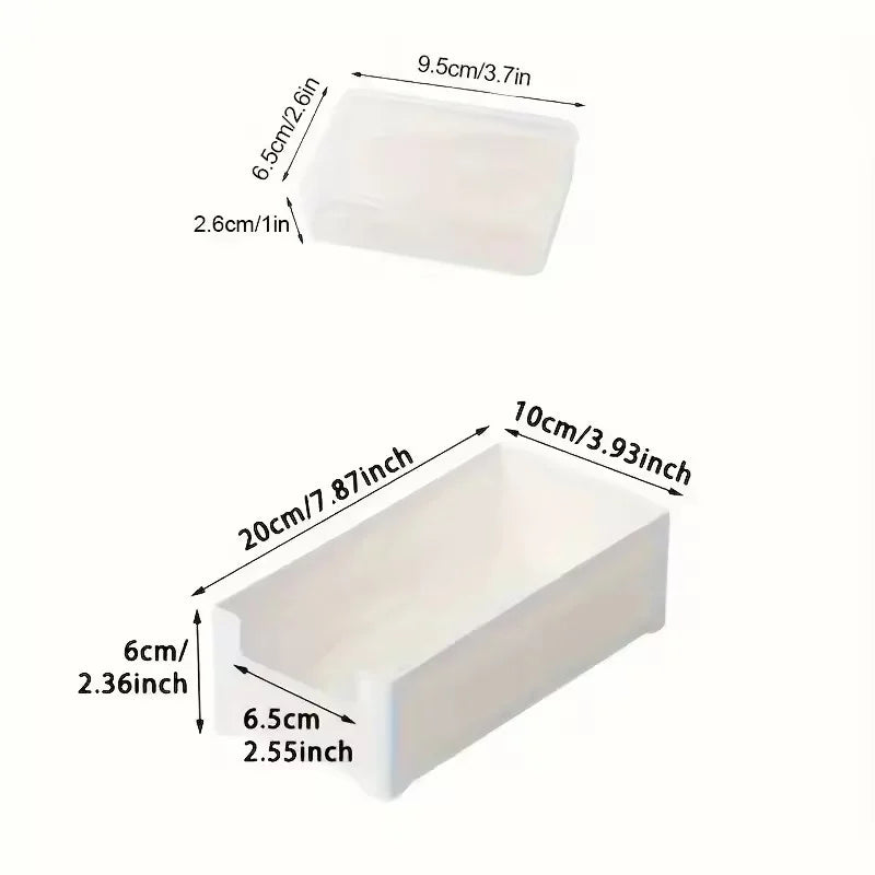 Cable Jewelry Accessories Organizer Storage Box Durable Plastic Daily