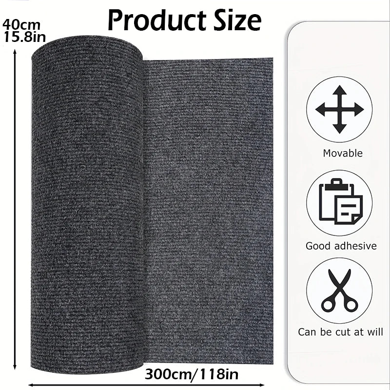 Kitchen And Bedroom Rug 40cm x 3m Absorbent Self-Adhesive Suitable For