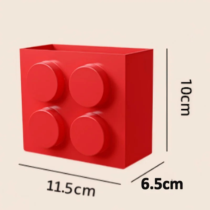 Magnetic wall-mounted narrow-edge kitchen straw, cling film storage