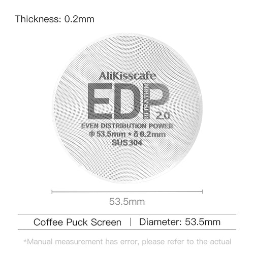 Alikisscafe Espresso Puck Screen Filter Stand 51mm 53.5mm 58.5mm For