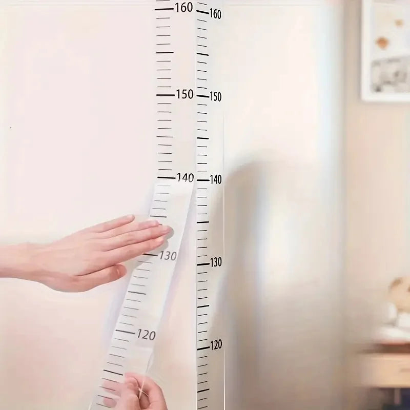 2m Wall Height Measurement Card - Easy-to-Read Durable PC Material