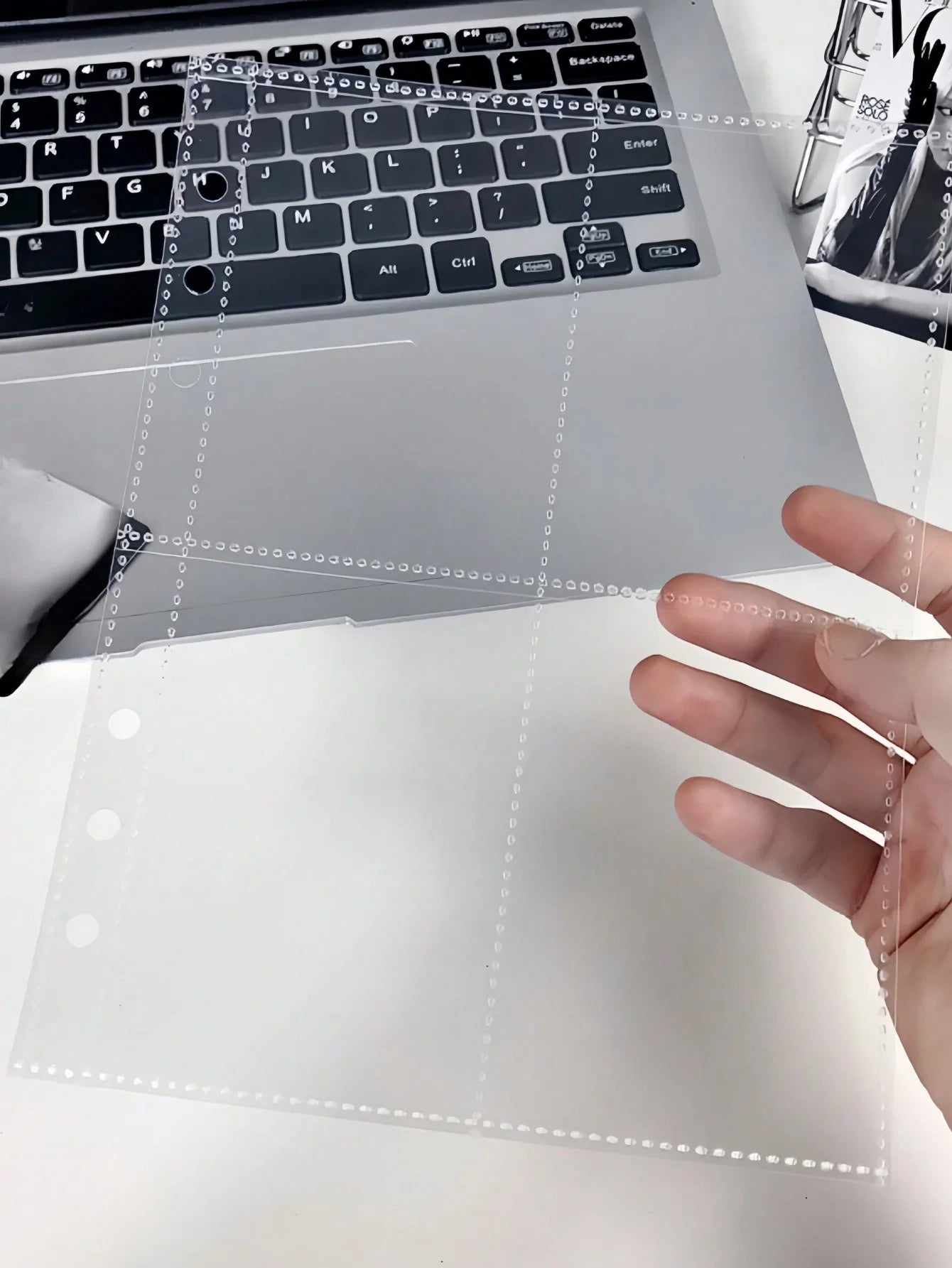 25/50pcs A5 Binder Photo Card Holders, 200 Pockets, Double-Sided
