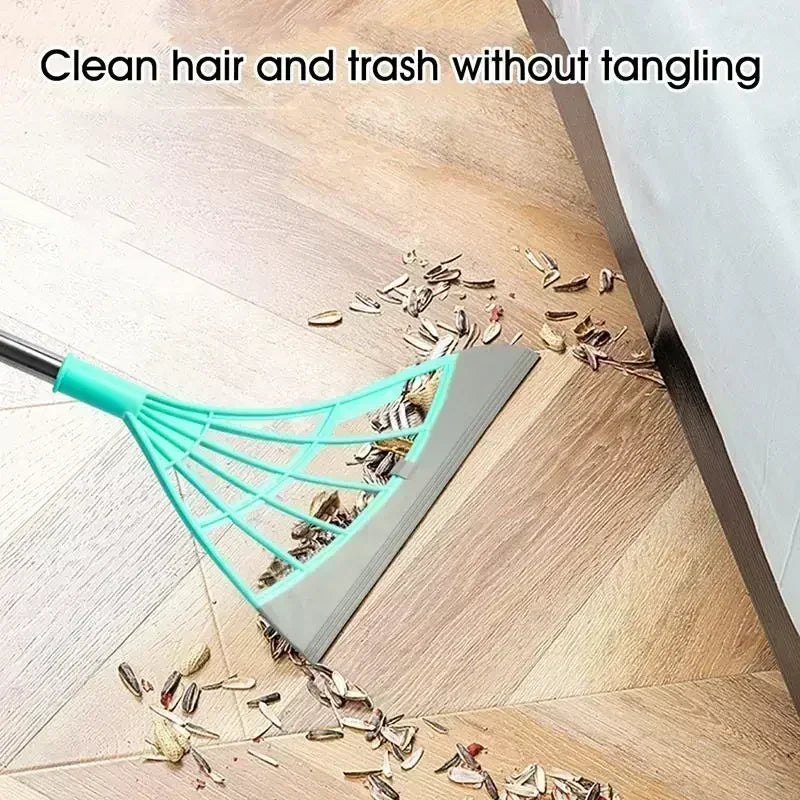 Silicone Magic Rubber Broom Mop Hand Dust Brooms Home Floor Cleaning