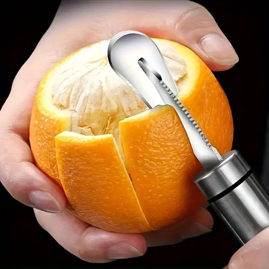 Stainless Steel Orange,Citru Peeler,Simple Lemon Peeler,Creative