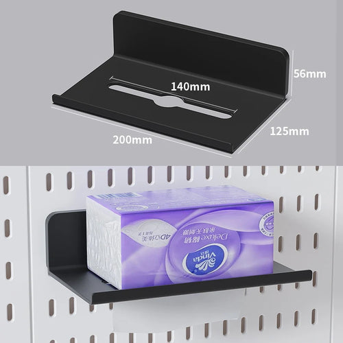 No-Drill Gaming Room Pegboard, Wall Organizer for Controller,