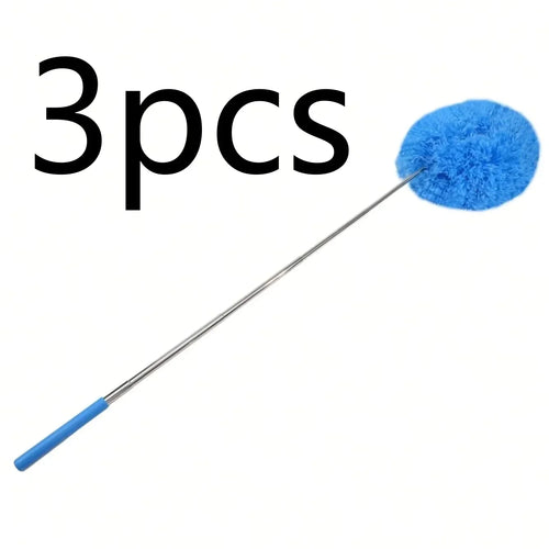 1PC Microfiber Ceiling Fan Duster Extends Up To 80cm Long Handled Dust