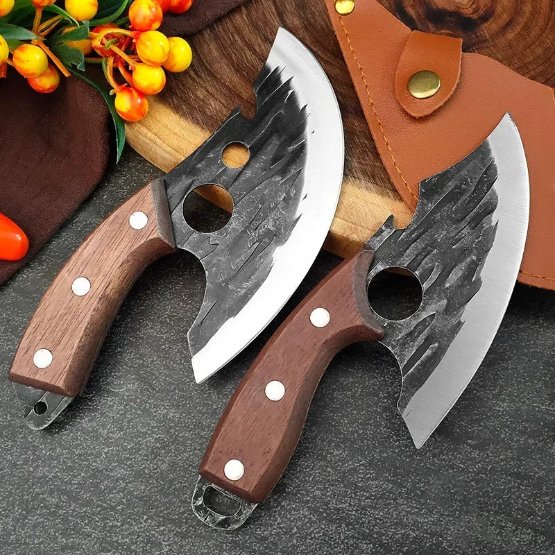 2025new Outdoor Pick Bones Dedicated Knife Hand-Forged Meat Cutting