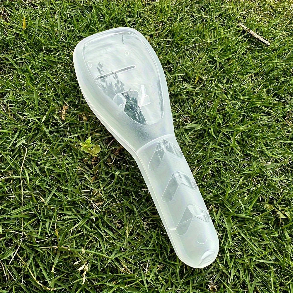 1Pc Transparent Razor Case, Shaver Storage Box, Safety Travel Portable