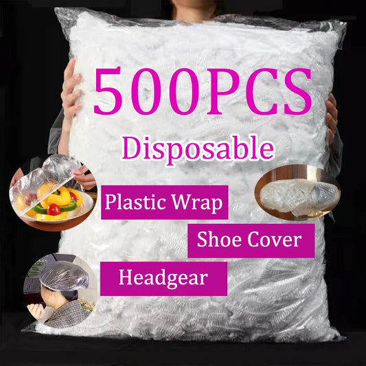 Disposable Food Cover Elastic Plastic Wrap Food Grade Food Lids Shoe
