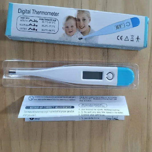 Digital Water Thermometer Accurate Oral and Armpit Temperature Reading