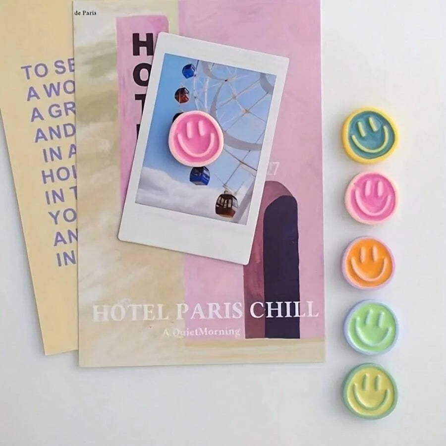 5/10pcs, cartoon refrigerator magnets, personalized home whiteboard