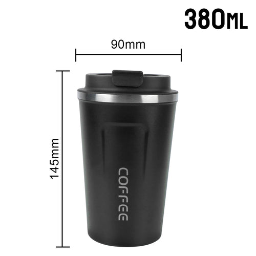 Thermo Cafe Coffee Mug Car Thermos Mug 380/510ML Leak_Proof Travel