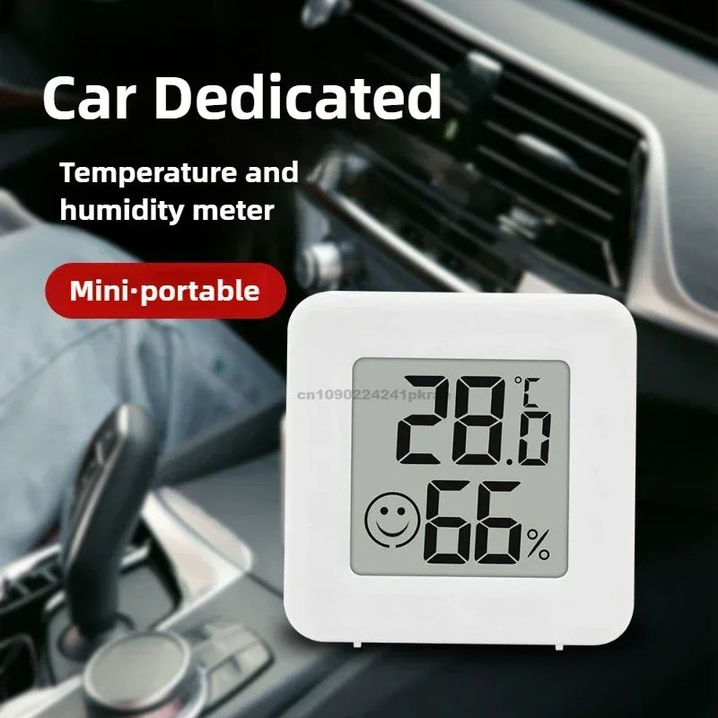 1/3/4/6 PCS Mini LCD Digital Thermometer Hygrometer Indoor Room