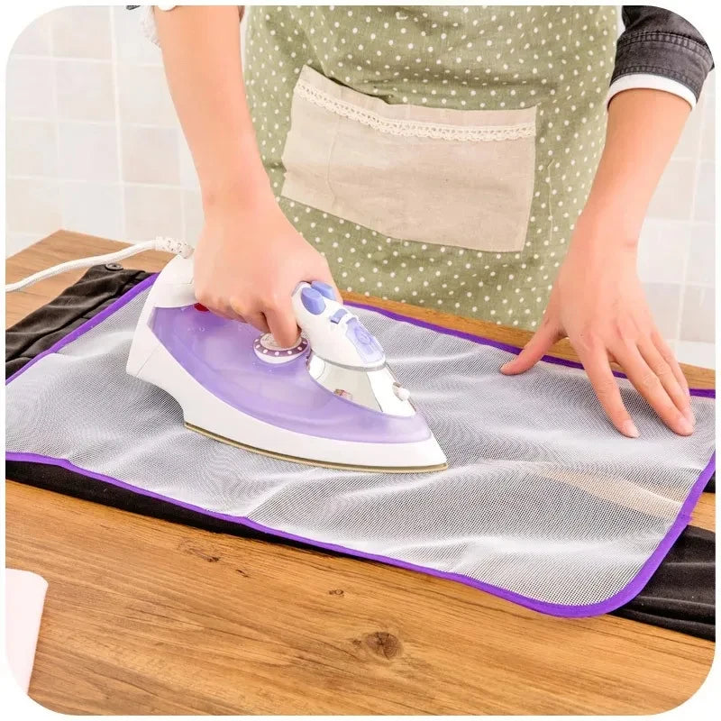 1pc Cloth Protective Press Mesh Insulation Ironing Board Mat Cover