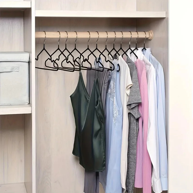 Non Marking Clothes Hangers for Home Use Non Slip Drying Hangers Metal