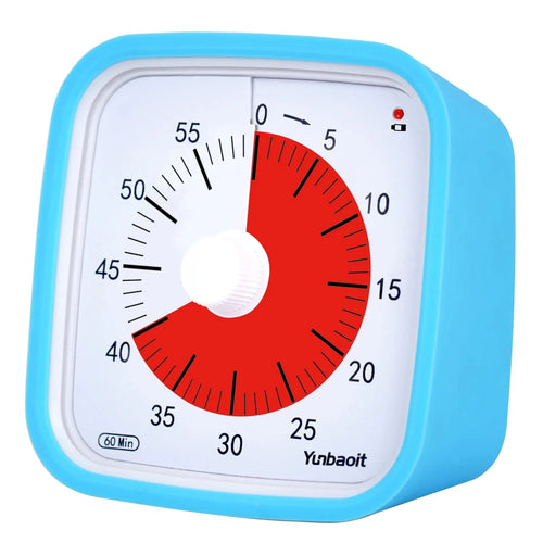 Yunbaoit VT01 Upgraded 60 Minute Visual Timer with Protective Case