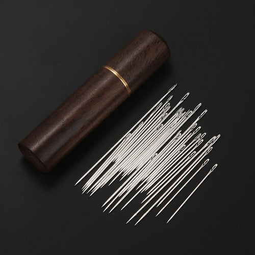 30Pcs Side Hole Blind Sewing Needles Stainless Steel Elderly Self