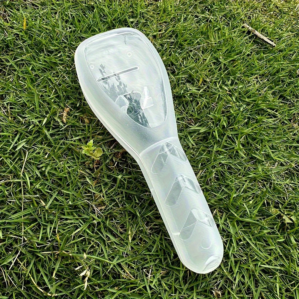 1Pc Transparent Razor Case, Shaver Storage Box, Safety Travel Portable