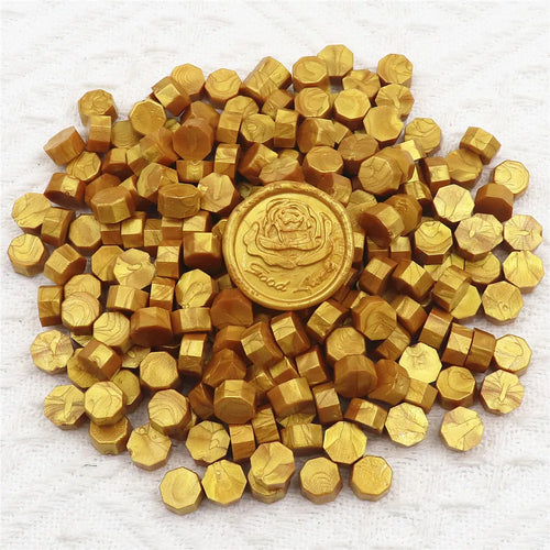 100pcs/bag Octagon Sealing Wax Beads For Seal Stamp, Handmake