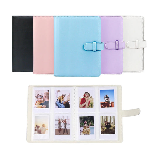 128 Pockets for Polaroid Photo Album PU Leather Case For Fujifilm