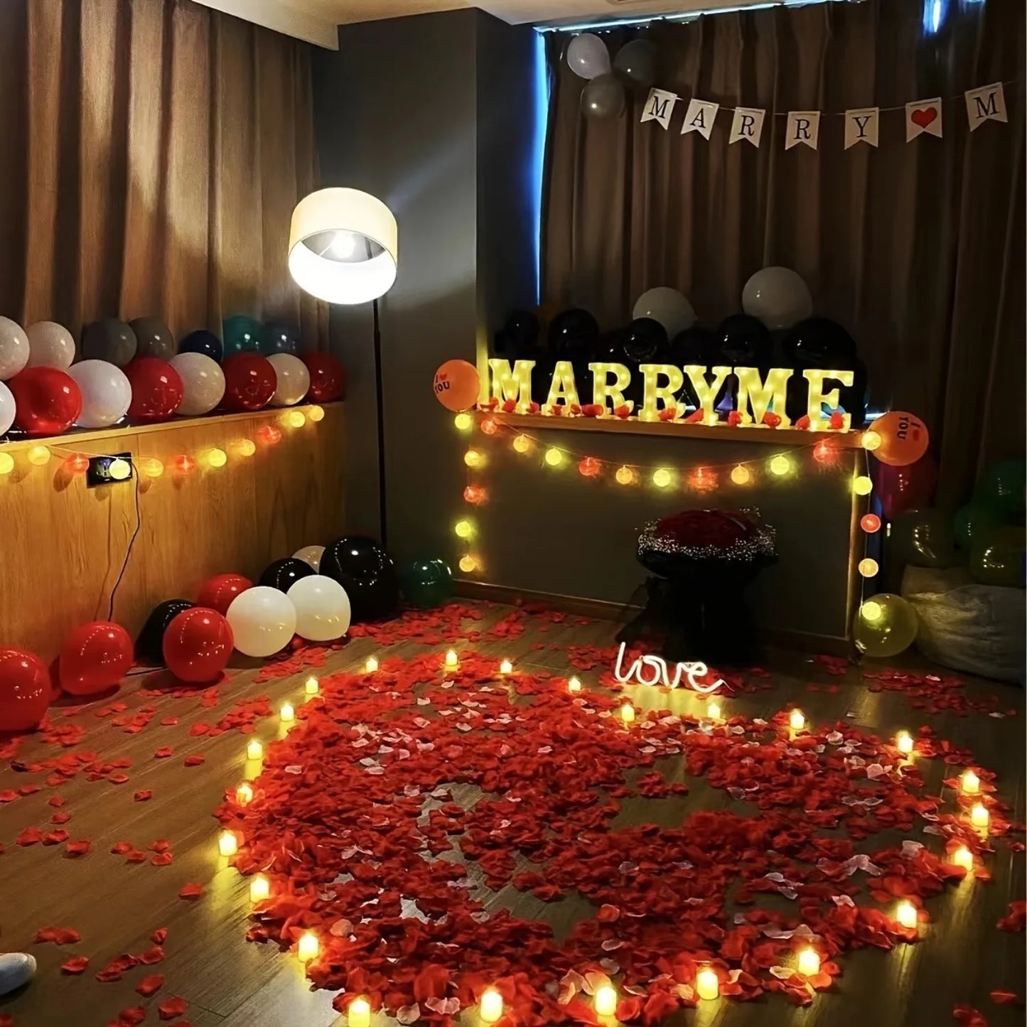 2000Pcs Artificial Fake Rose Petals Colorful Simulation Silk Rose