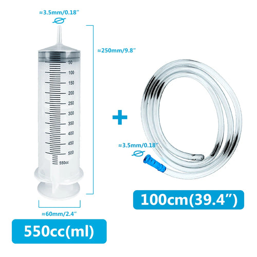 100ml-550ml Syringe Large Capacity With Multifunction 100cm Hose Pump