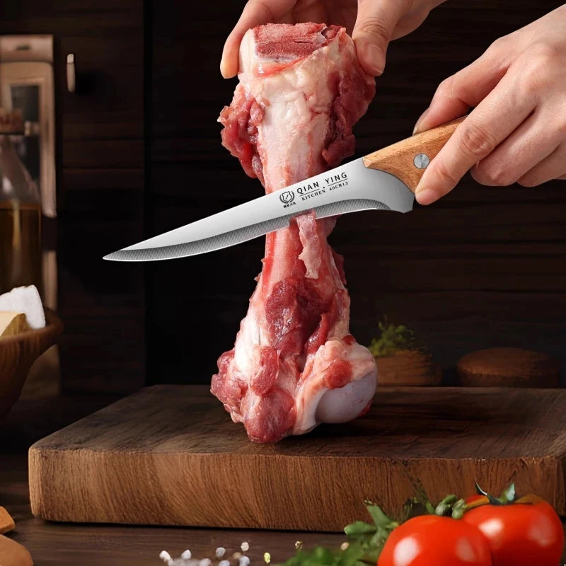 Professional forging bone removal and slicing knife set, kitchen knife