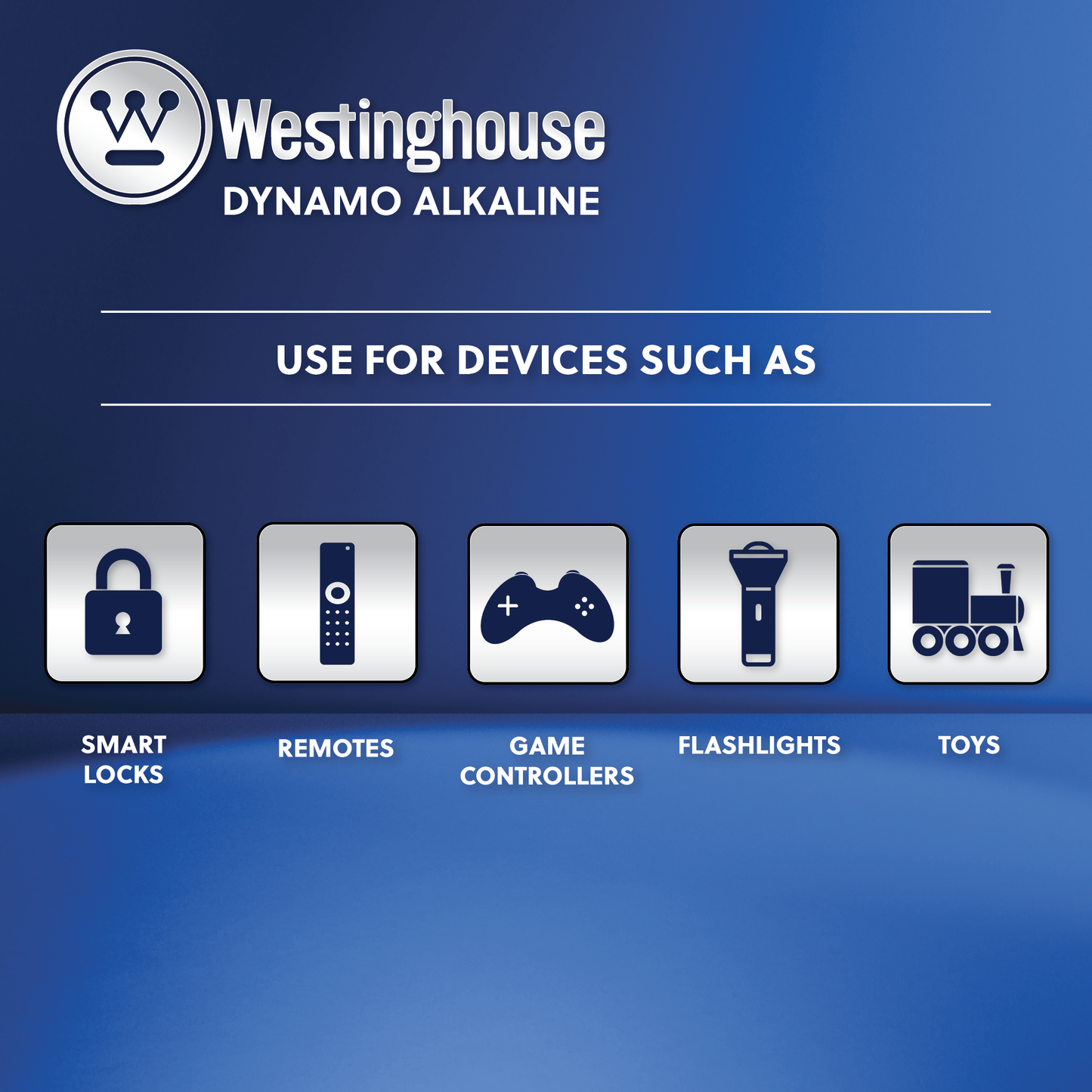 Westinghouse D Dynamo Alkaline Shrink Pack of 2