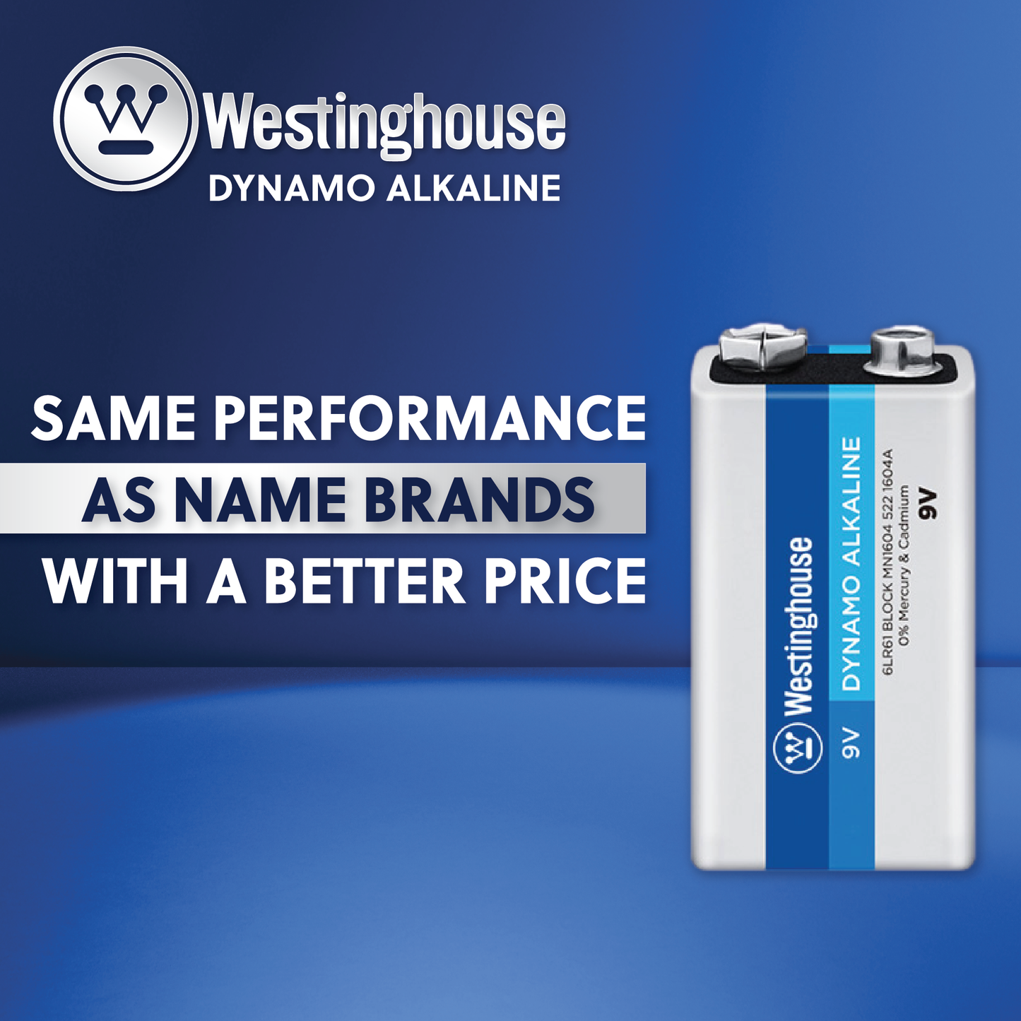 Westinghouse C Dynamo Alkaline Blister Pack of 2