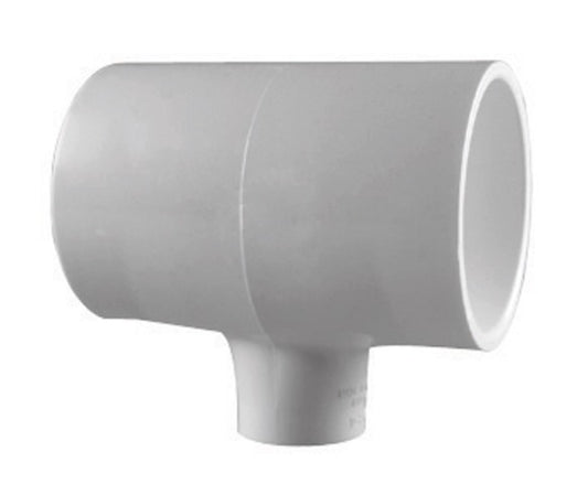 Charlotte Pipe & Foundry PVC024004350 90 deg PVC Reducing Tee  1 x