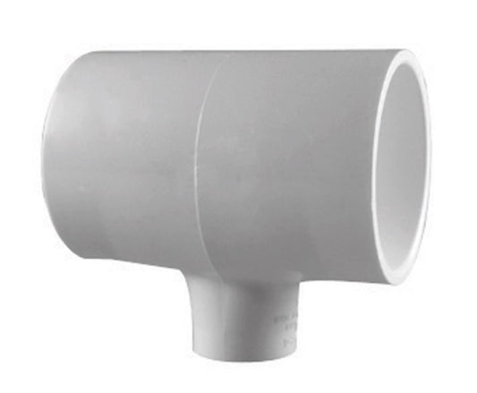 Charlotte Pipe & Foundry PVC024004450 90 deg PVC Reducing Tee  1 x