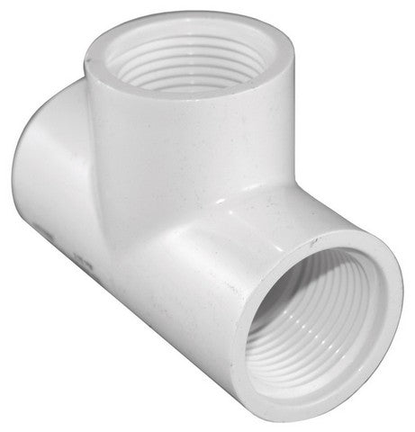 Charlotte Pipe PVC 02402 0600 0.5 x 0.5 x 0.5 in. Tee