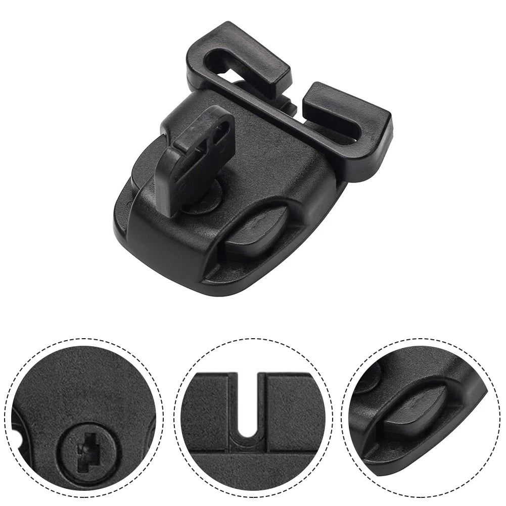 1 Pcs Spa Cover Latches Premium Plastic Material Self Tapping Screws Slides Spa Cover Latches Best Price Black
