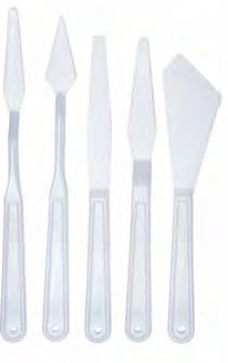 Jack Richeson 500825 Plastic Palette Knives - 2 In. Diamond Knife