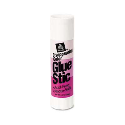 Avery 00226 Purple Application Permanent Glue Stic- 1.27 oz- Stick