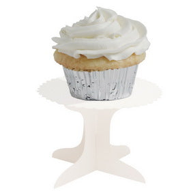 Creative Converting 226255 White Cupcake Stand