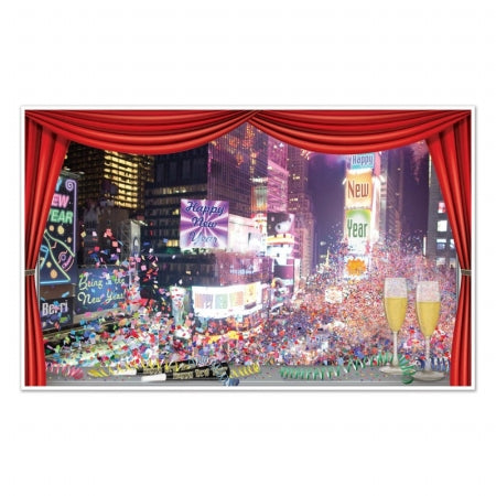 Beistle 226202 3'2"H x 5'2"W New Year Insta-View W