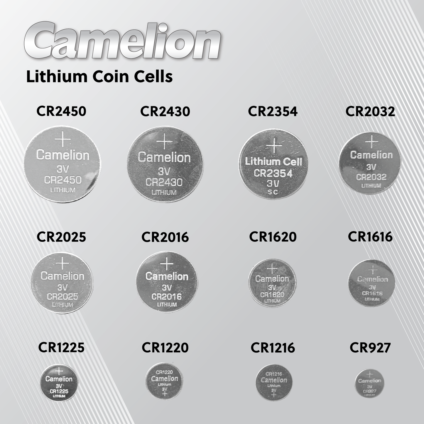 Camelion CR2354 CR 2354 | 3 Volt Lithium Primary Coin Button Cell