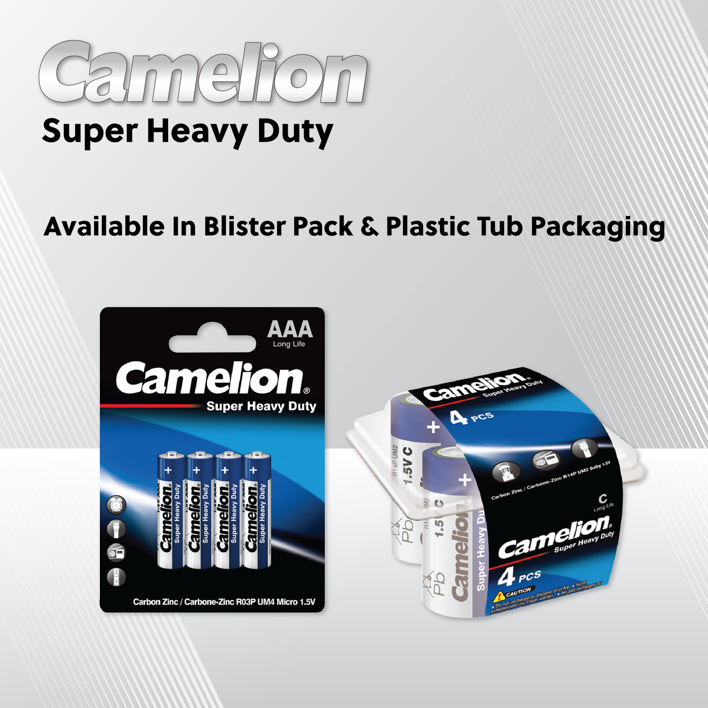 Camelion C Super Heavy Duty 4pk