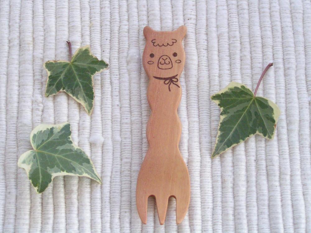 Cute Alpaca Snack Fork